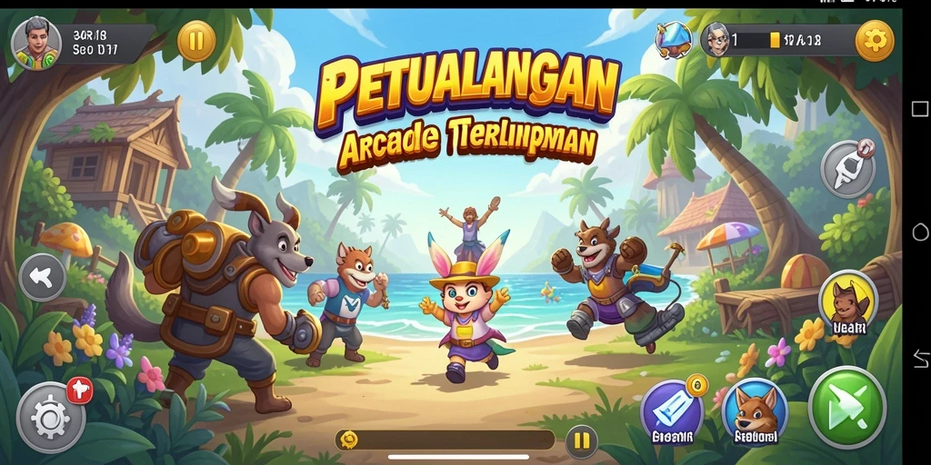 Tangkapan layar permainan 34R menampilkan aksi seru dan grafis menarik.