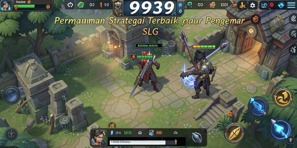 Screenshot utama 9939 menampilkan momen strategis seru dalam gameplay SLG.