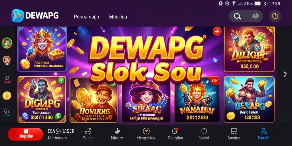 Gameplay menarik dari DEWAPG yang menggugah selera bermain Slot.