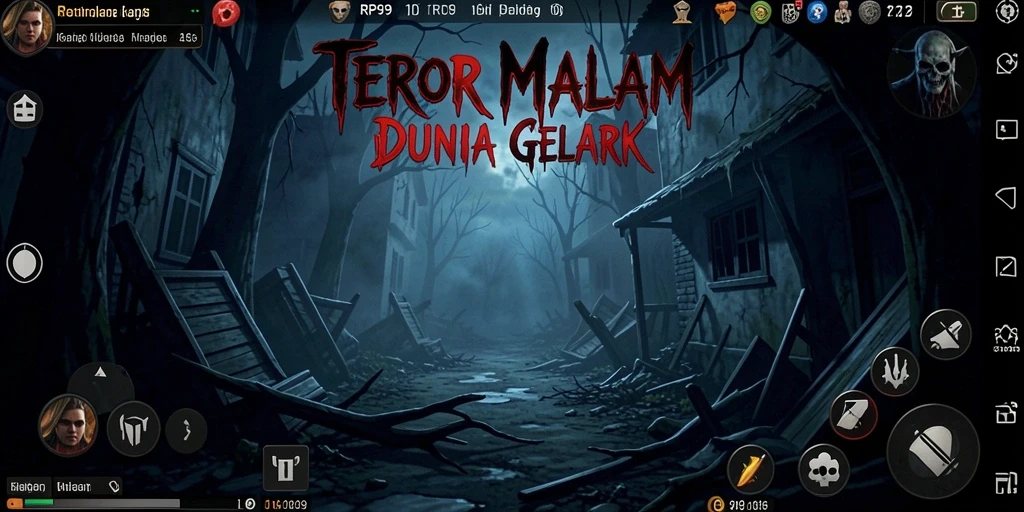 Tangkapan layar menampilkan gameplay RP99 yang mendebarkan dan menyeramkan.