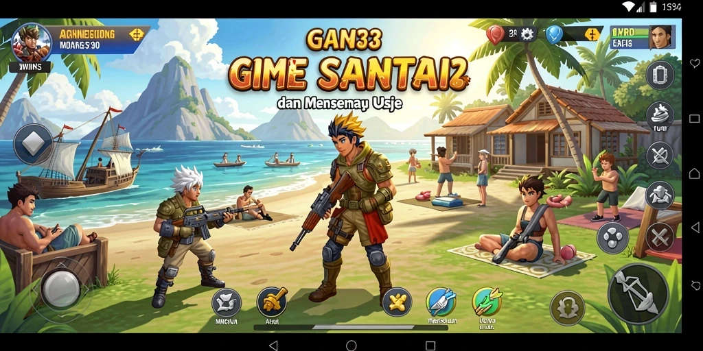 Tampilkan gameplay asyik dan seru dari WIN33.
