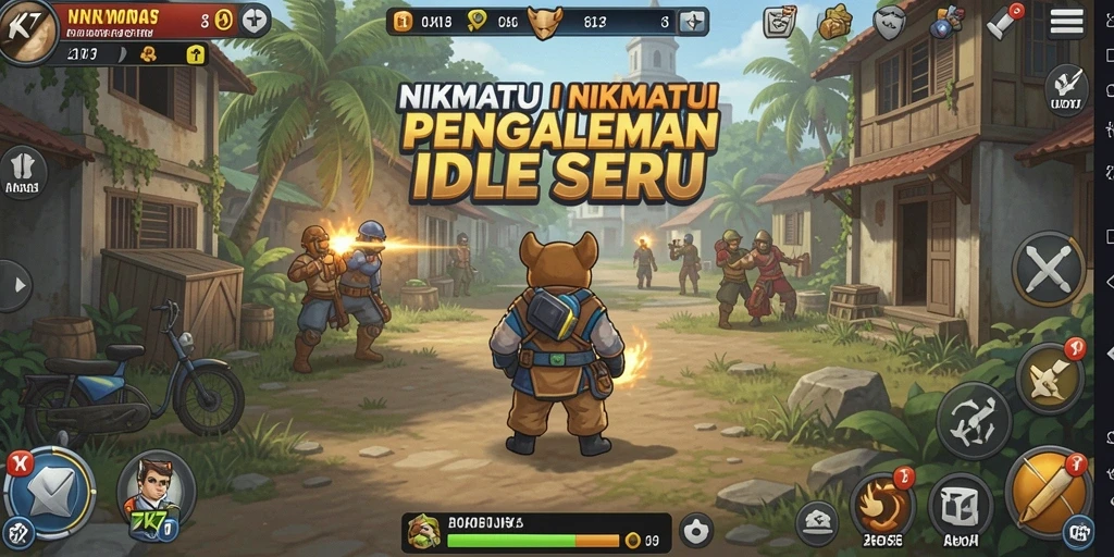 Tampilan gameplay ZK7 yang menarik dan menawan